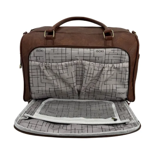 Isoki Double Zip Satchel