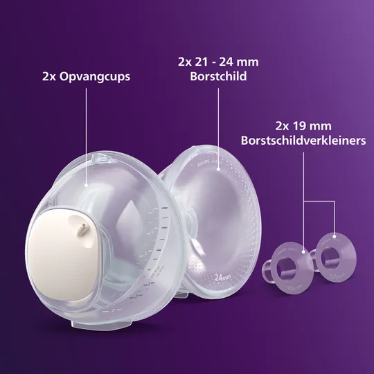Philips Avent Hands-Free Dubbele Collection Cups