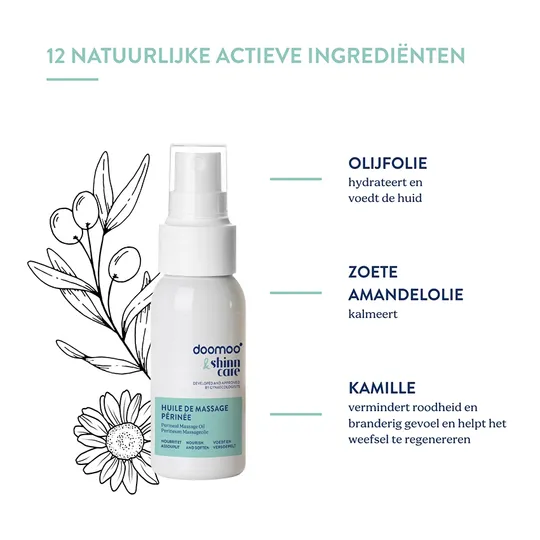 Doomoo x Shinncare Perineum Massageolie - 50 ml