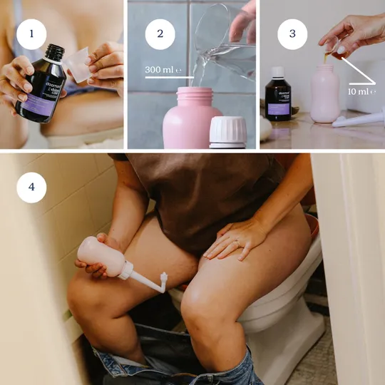 Doomoo x Shinncare Intieme Douche Spoelfles