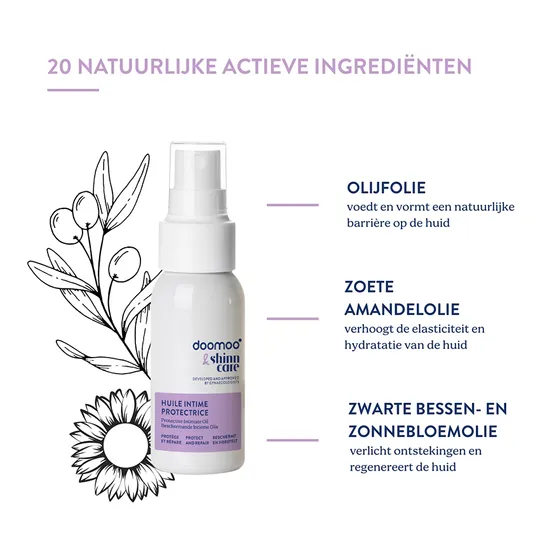 Doomoo x Shinncare Beschermende Intieme Olie - 50 ml