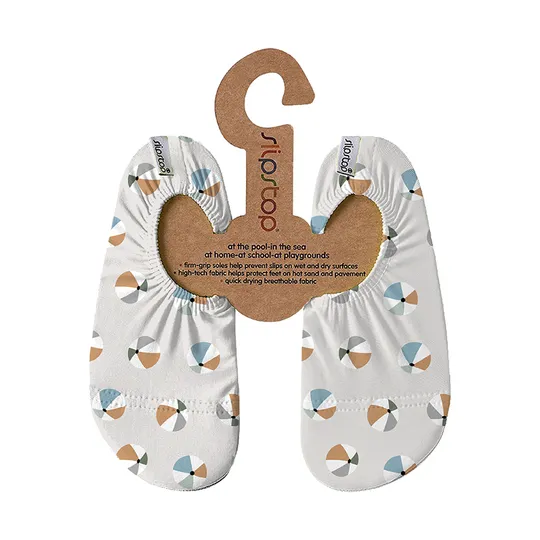 Slipstop Schoentje - Beachbal Naturel