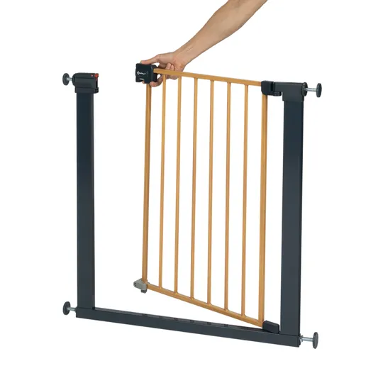 Safety 1st Deurhek - Easy Close - Metal Wood Effect