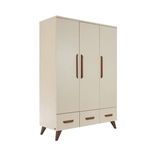 TWF Hanglegkast XL 3 Deuren 2 Lade Salerno Walnoot