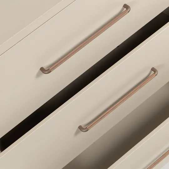 TWF Commode XL 3 Laden 1 Deur Salerno Metaal