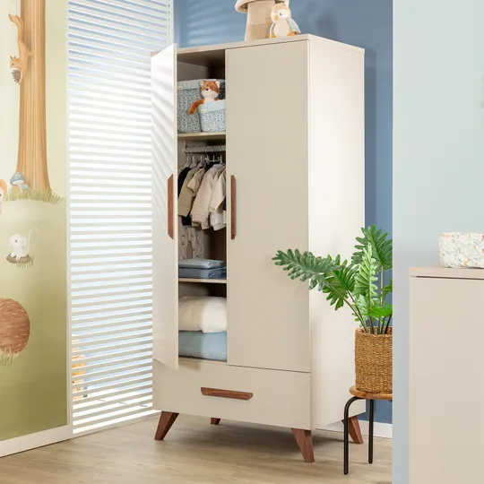 TWF Babykamer Salerno Walnoot