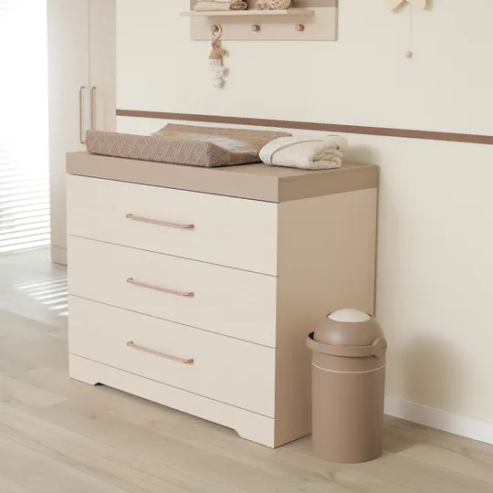 Interbaby Commode 3 Lades Sandstone