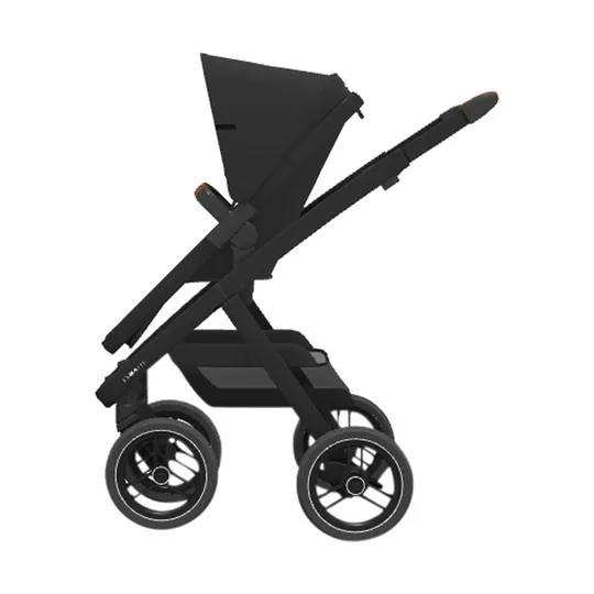 Dubatti Two 2-in-1 Kinderwagen - Black/Carbon Black