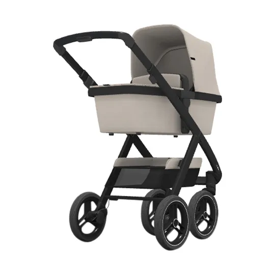 Dubatti Two 2-in-1 Kinderwagen - Black/Natural Taupe