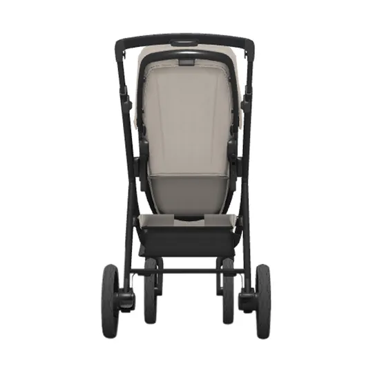 Dubatti Two 2-in-1 Kinderwagen - Black/Natural Taupe