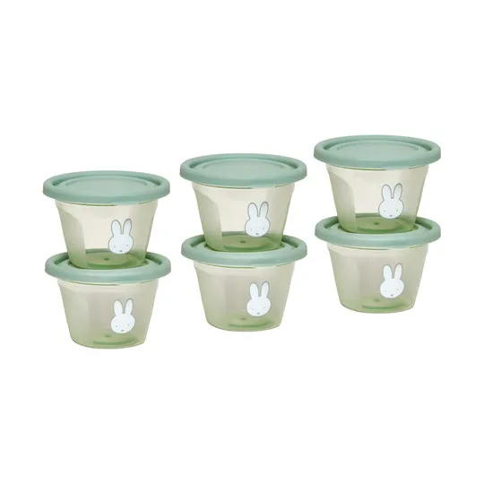 Nijntje Bewaarpotjes Set - 120 ml - 6 Stuks