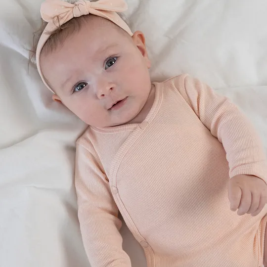 Feetje The Magic is in You Rib Wikkelromper - Roze