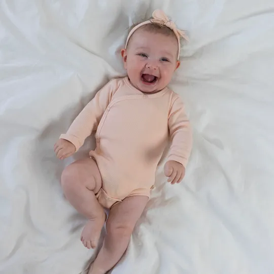 Feetje The Magic is in You Rib Wikkelromper - Roze