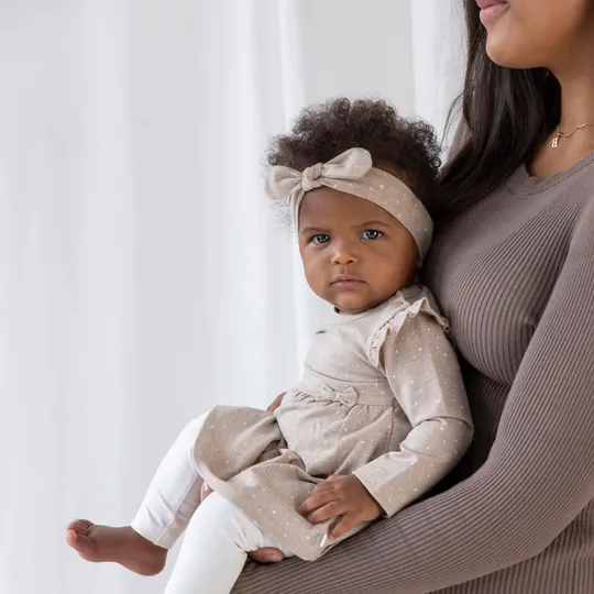 Feetje Haarband Print The Magic Is In You Taupe Melange