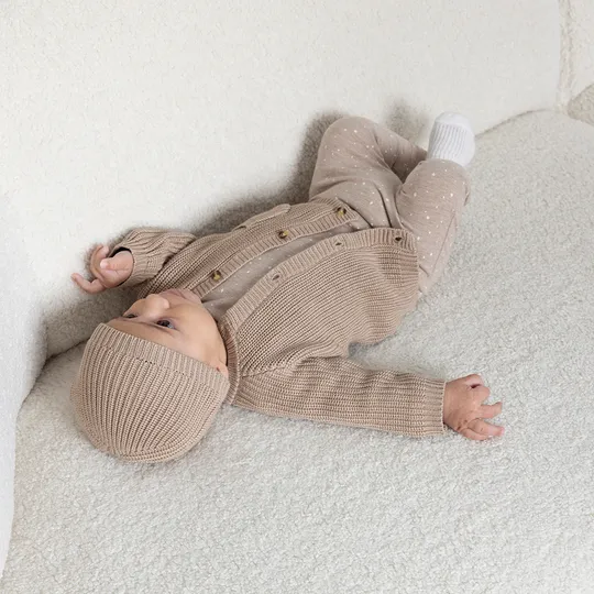 Feetje The Magic is in You Rib Broek - Taupe Melange