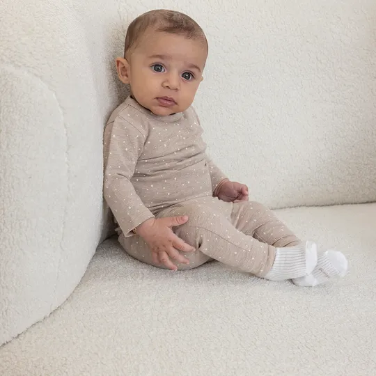 Feetje The Magic is in You Longsleeve Shirt – Taupe Melange