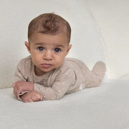 Feetje The Magic is in You Longsleeve Shirt – Taupe Melange