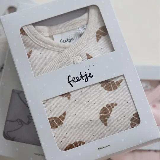 Feetje Geschenkset Boxpak + Muts Croissant