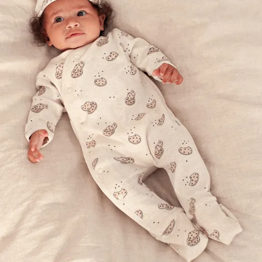 Feetje Geschenkset 1 delig pak + muts Offwhite Melange Maat 44