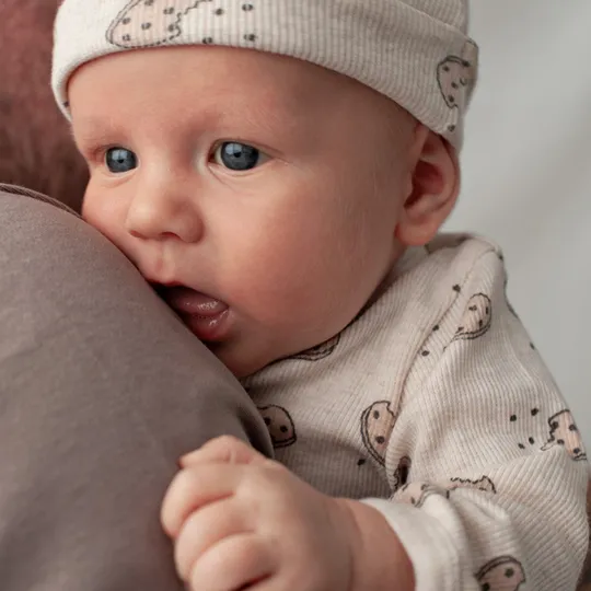 Feetje Geschenkset 1 delig pak + muts Offwhite Melange Maat 44