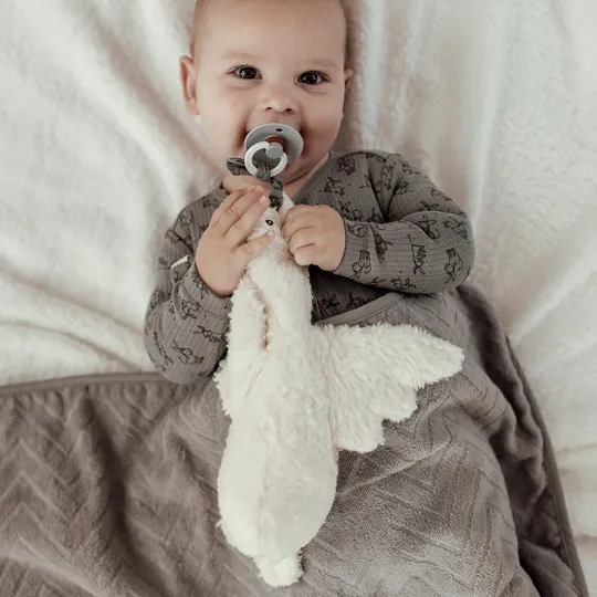 Snoozebaby Didy Duck – White – 30 cm