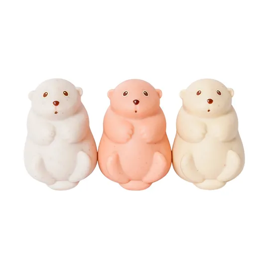 Speelgoedtopdeals Badspeelgoed - Otter - 4-Delig - Bioplastic