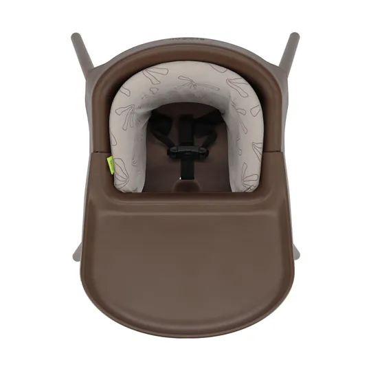 Stoohl Kinderstoel incl. Zitverkleiner + Eetblad + Tuigje