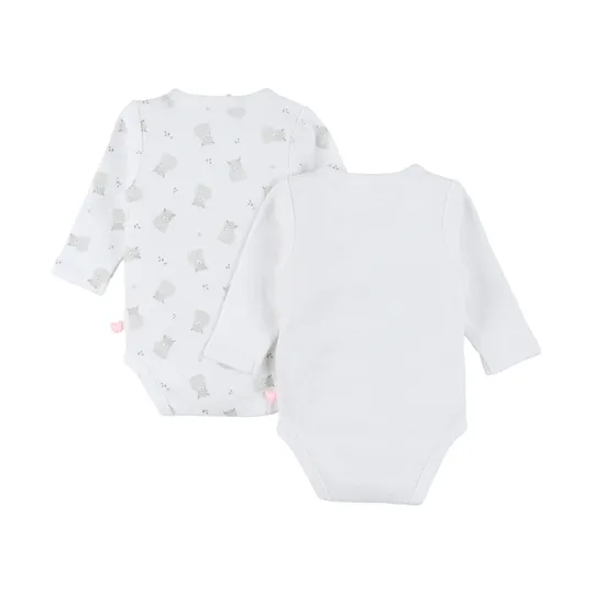 Noukie's F&O Overslagrompers - 2 Stuks - Biokatoen