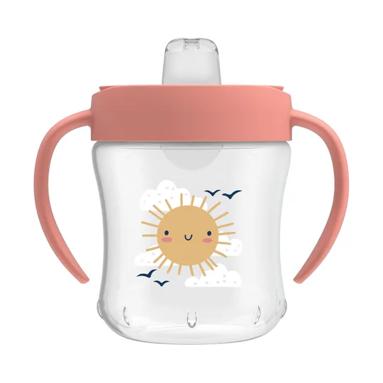 Dr. Brown's Tuitbeker - Roze - 180 ml