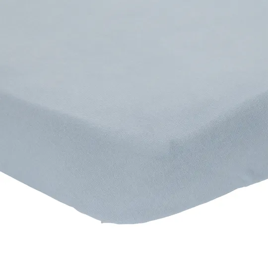 Little Dutch Hoeslaken Junior Pure - 70 x 140 / 150 cm - Denim Blue 