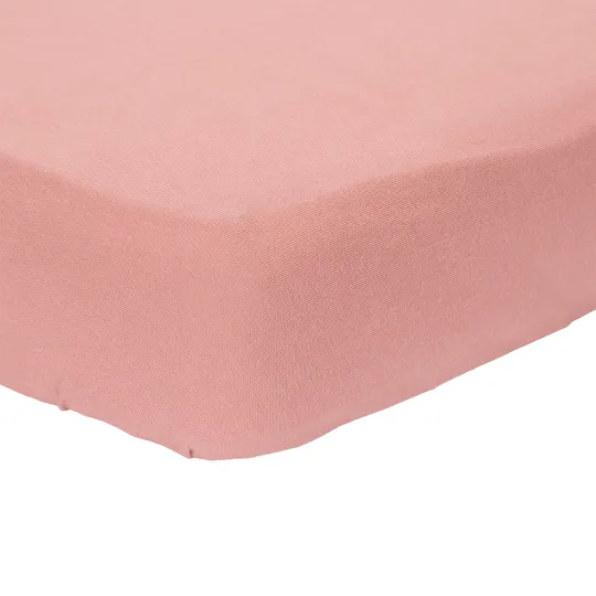 Little Dutch Hoeslaken Junior Pure - 70 x 140 / 150 cm - Pink Blush 