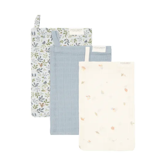 Little Dutch Washandjes - Hydrofiel - 3 stuks