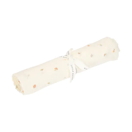 Little Dutch Forest Treasures Swaddle Doek - 120 x 120 cm - Hydrofiel 