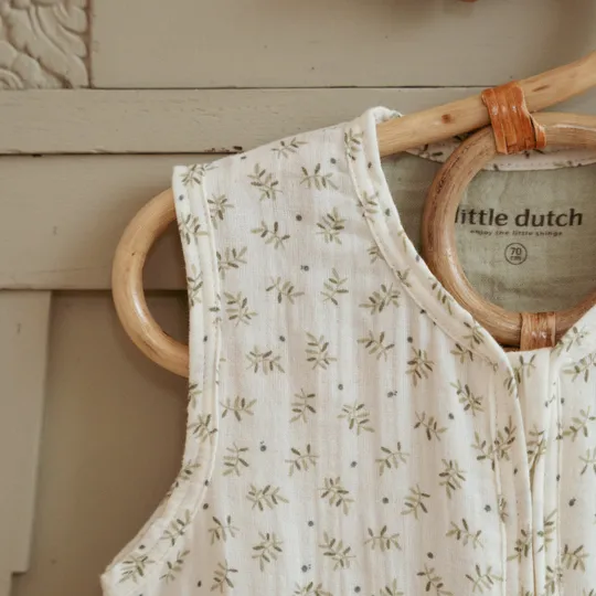 Little Dutch Slaapzak Zomer Hydrofiel - Blueberry Leaves