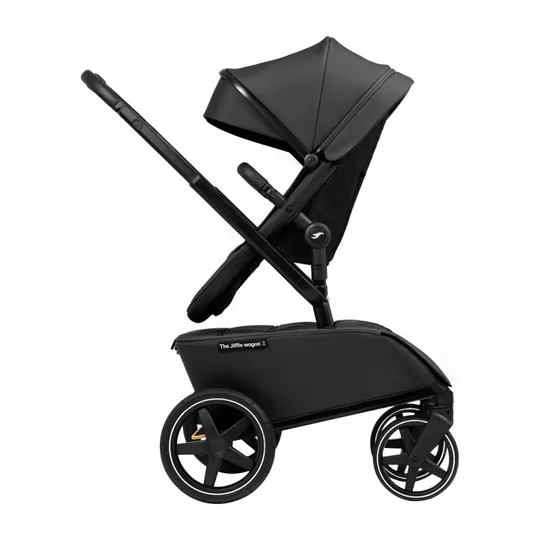 The Jiffle Kinderwagen Wagon 2 Black