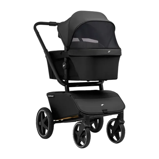 The Jiffle Kinderwagen Wagon 2 Black