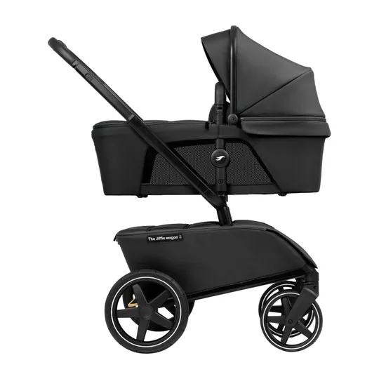 The Jiffle Kinderwagen Wagon 2 Black