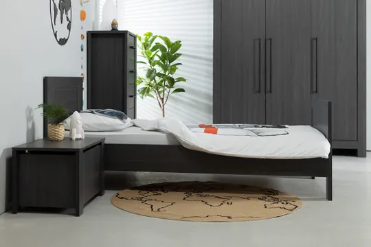 Interbaby Meegroeibed 60 x 120 Incl. Bedbankzijde en 1 Persoons Zijdes Austin