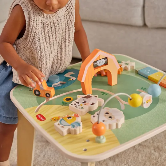 Tiny Love Farmers Funday Activiteitentafel - Hout