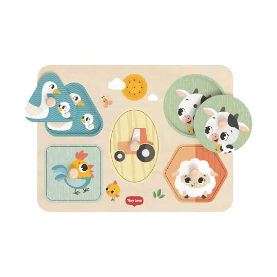 Tiny Love Farmers Funday Muziekpuzzel - Hout