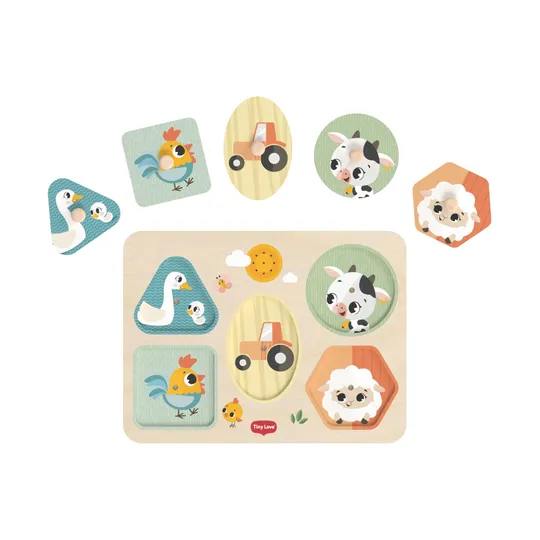 Tiny Love Farmers Funday Muziekpuzzel - Hout