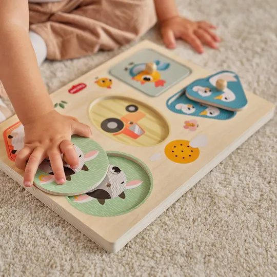 Tiny Love Farmers Funday Muziekpuzzel - Hout