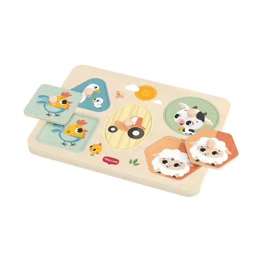 Tiny Love Farmers Funday Muziekpuzzel - Hout