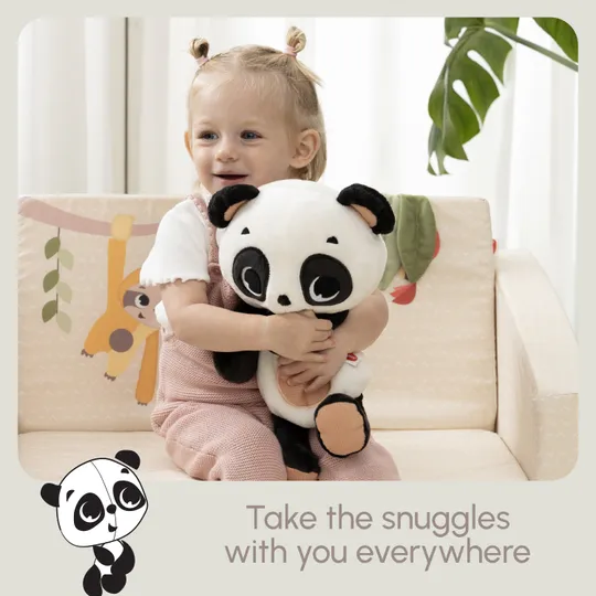 Tiny Love Snuggly Buddy Panda - Zwart / Wit