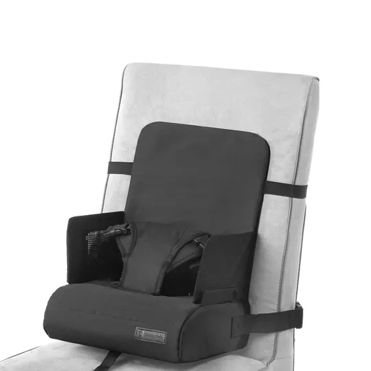 Titaniumbaby Seat2Go Stoelverhoger - Zwart