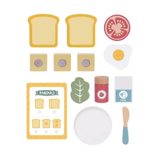 Tooky Toy Broodrooster - Hout