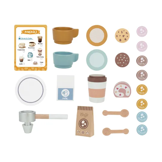Tooky Toy Koffiezetapparaat - Hout