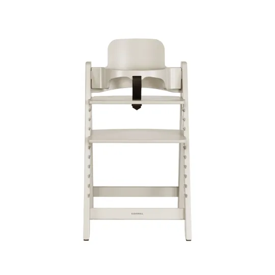 Kidsmill Up! Kinderstoel Incl. Kunststof Babyset Zwart - Beuken Oatmeal