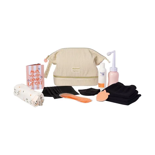 Doomoo x Shinncare Mommy Vanity Verzorgingsset – Corduroy – Sand