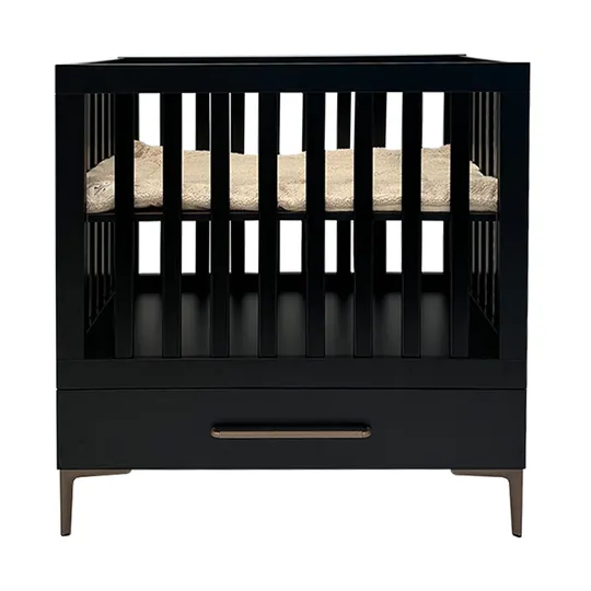 TWF Box - Modena - Metalen Poten - Zwart